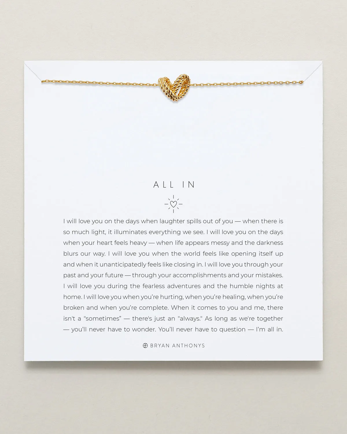 All In Bracelet