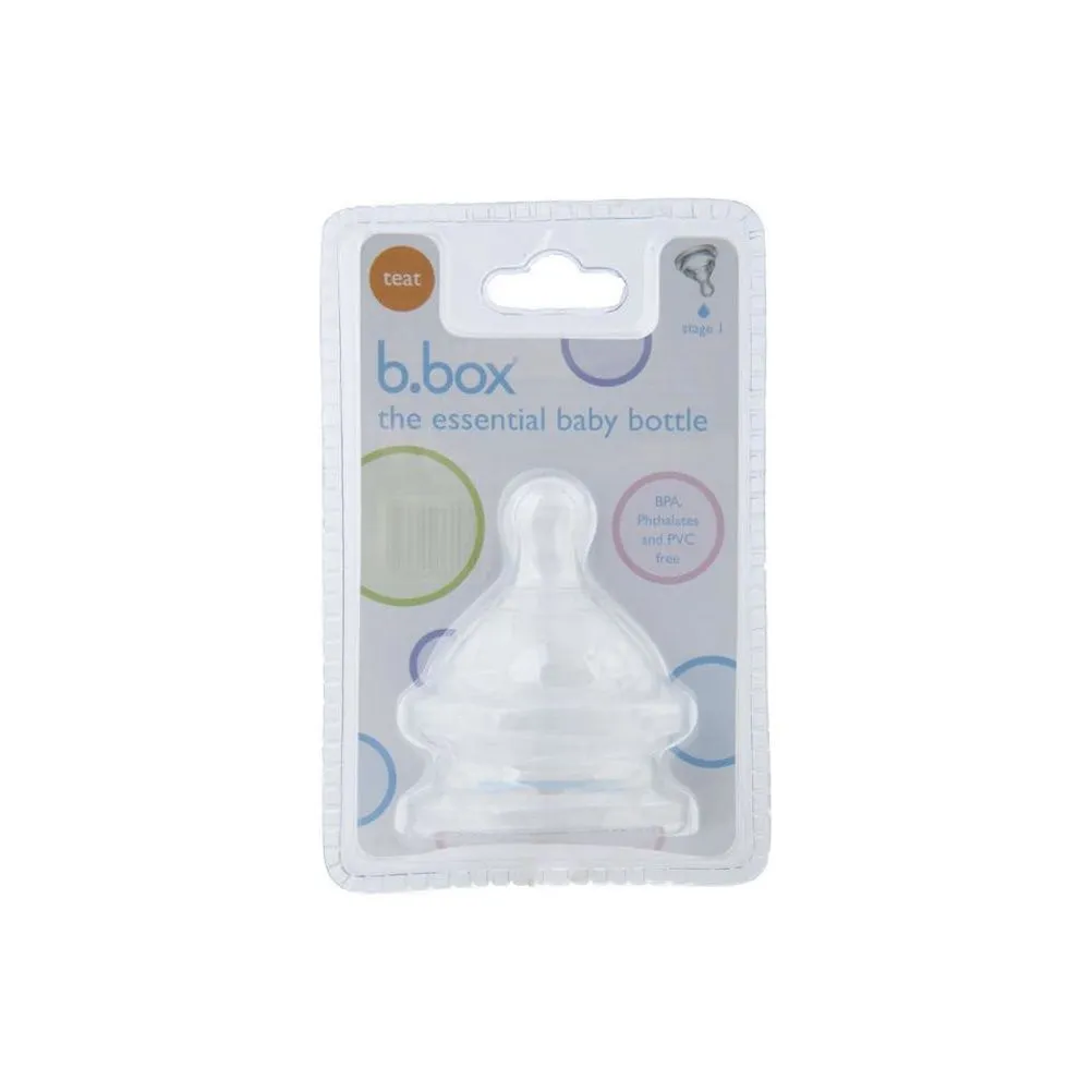 B.Box Baby Bottle - Teat (Stage 1 to 3)