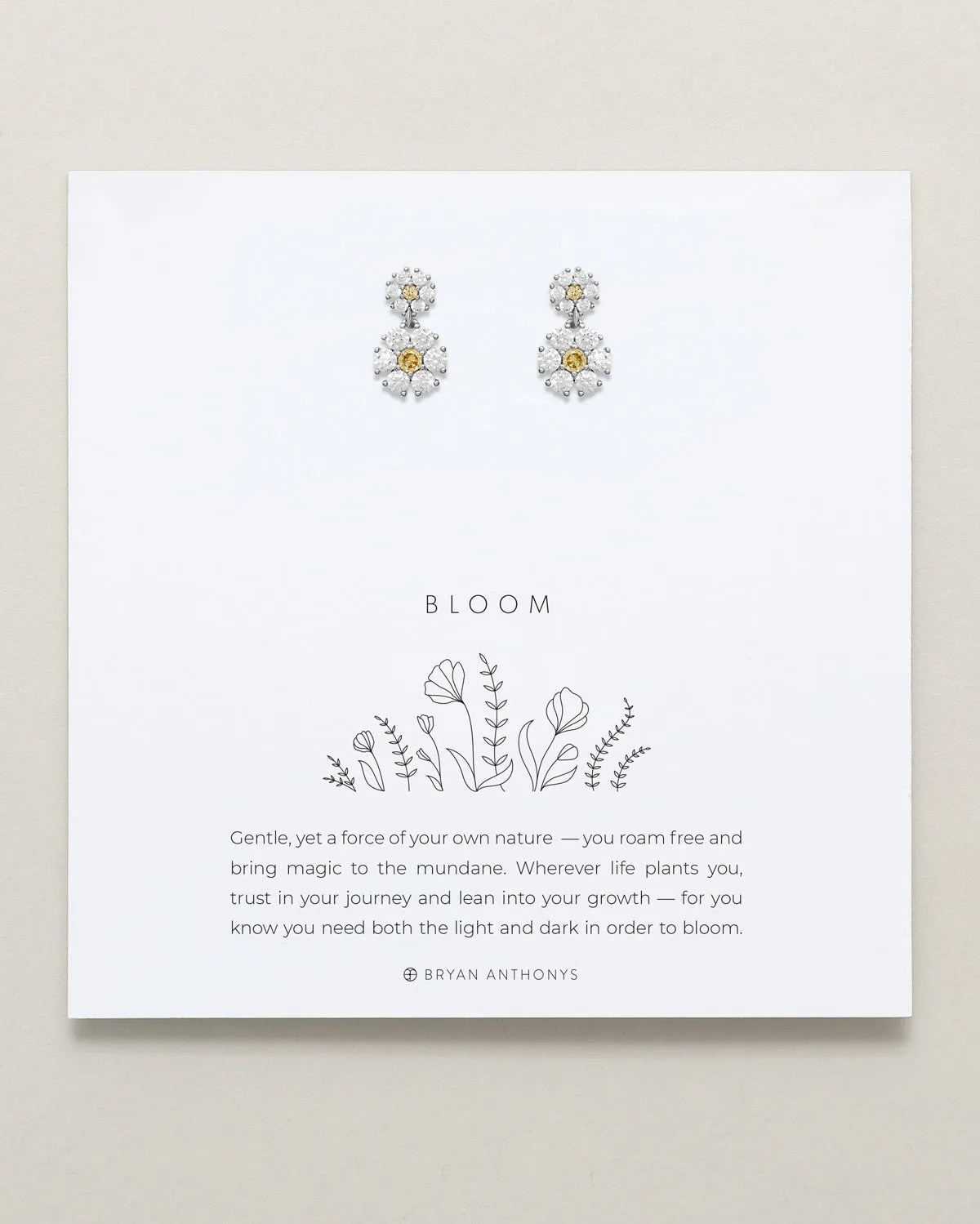 Bloom Drop Earrings