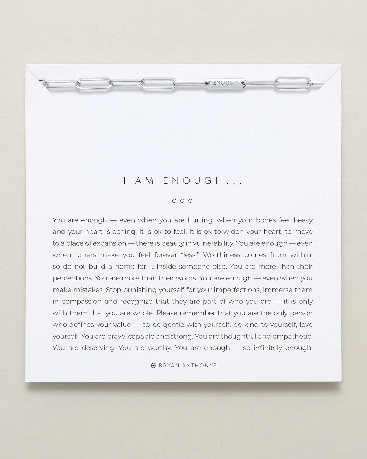 I Am Enough Necklace