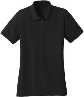 Joe's USA Ladies Polo's 6.5-ounce, Double Pique Knit Cotton/Poly Polos in Adult Sizes: XS-4XL