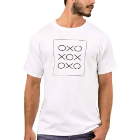 Nutcase Designer Round Neck Men's T-Shirt Wrinkle-Free Poly Cotton Tees - OXO
