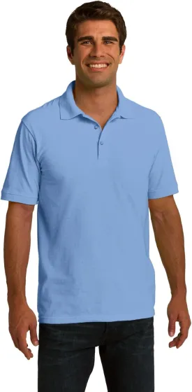 Port & Company Men's Ring Spun Pique Polo
