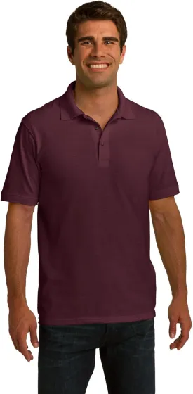 Port & Company Men's Ring Spun Pique Polo