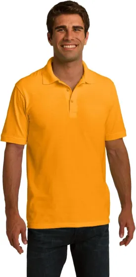 Port & Company Men's Ring Spun Pique Polo