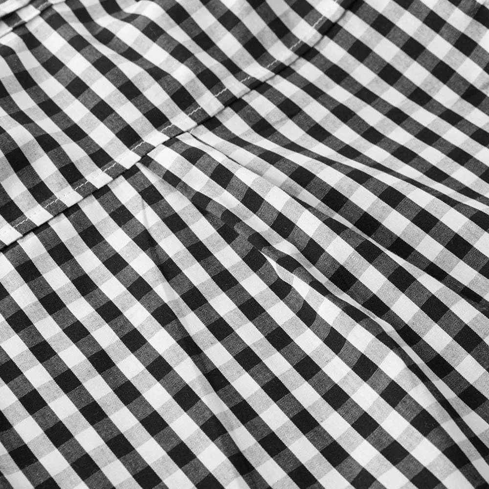 Spring&Gege Boys' Short Sleeve Dress Shirts Formal Uniform Woven Solid