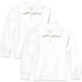 The Children's Place Baby Boys' Uniform Pique Polo (2 Pack)