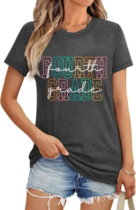 Women Teacher Shirts Kindergarten Graphic Tshirt Preschool Teaching Life Shirt Teach Gift Tee