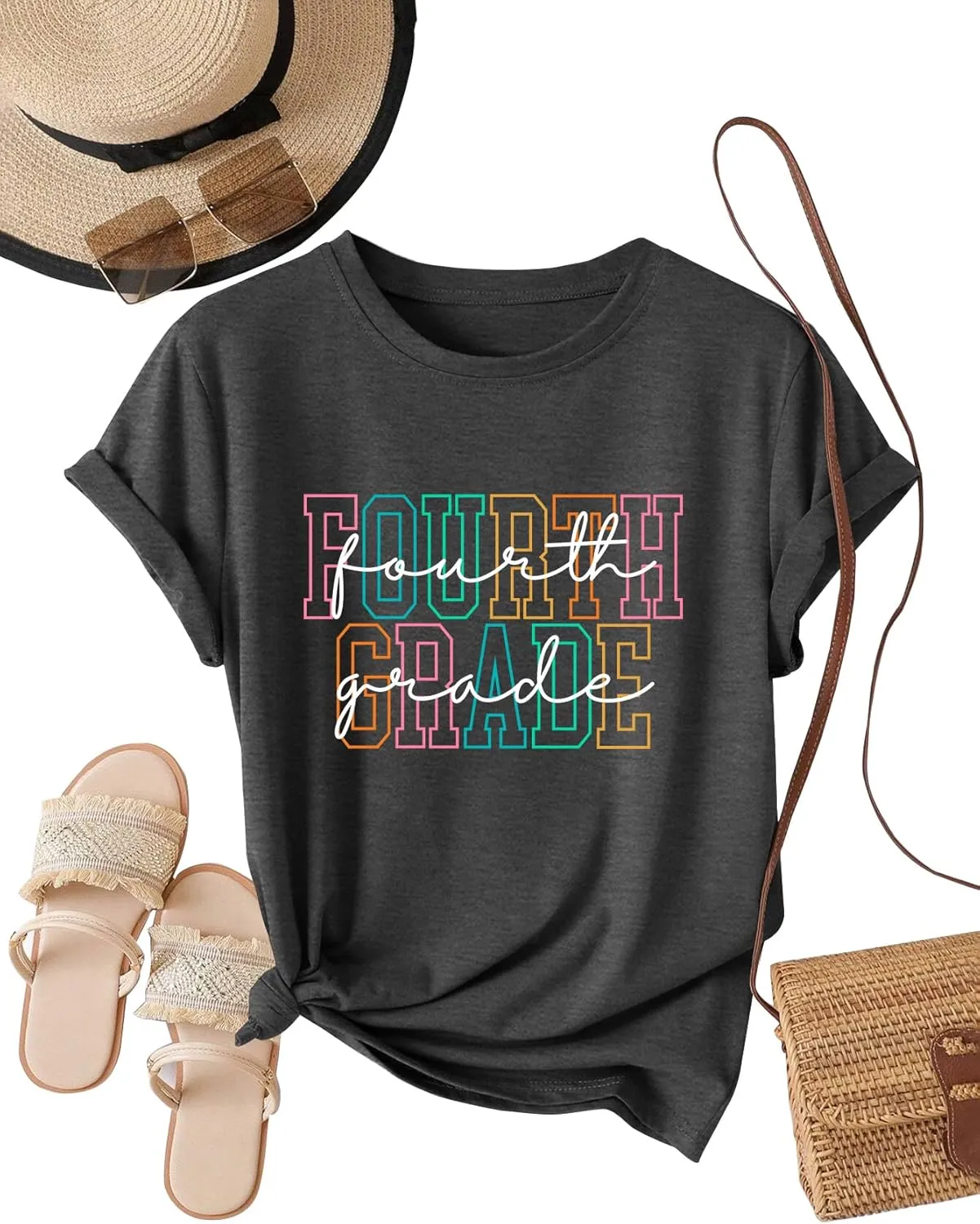 Women Teacher Shirts Kindergarten Graphic Tshirt Preschool Teaching Life Shirt Teach Gift Tee