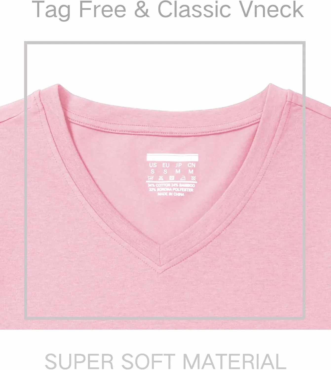 YUCOLEN Women's Cotton Short Sleeve Shirts Soft Breathable UPF 50  V Neck T-Shirts Basic Tops